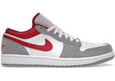 Jordan 1 Low SE Light Smoke Grey Gym Red