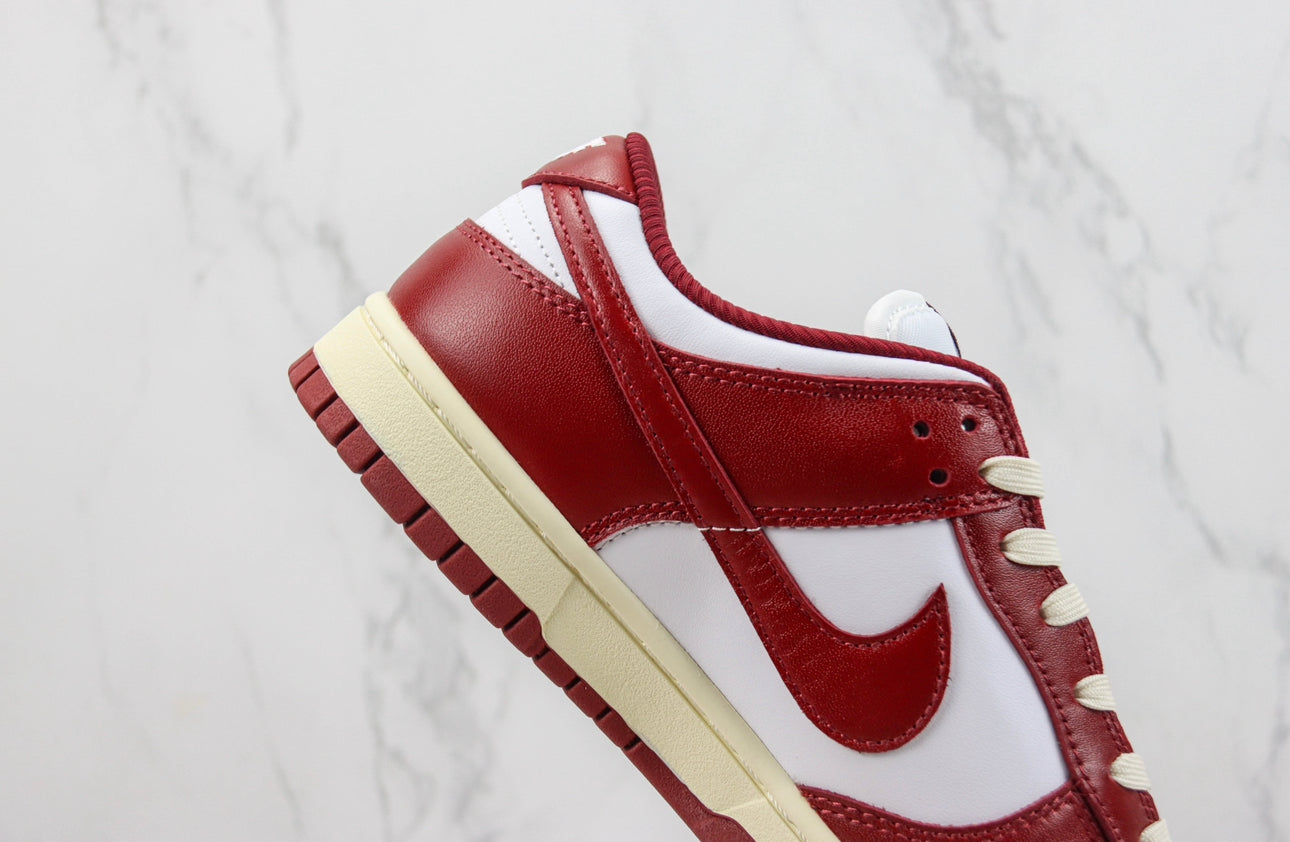 Nike Dunk Low PRM Vintage Team Red