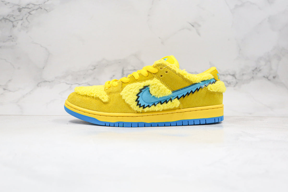 Nike SB Dunk Low Grateful Dead Bears Opti Yellow