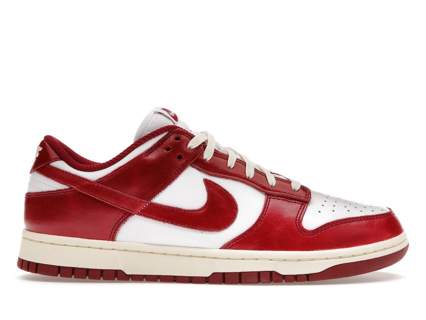 Nike Dunk Low PRM Vintage Team Red